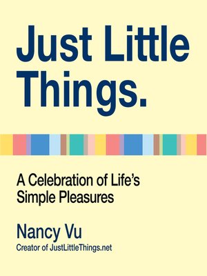 cover image of Just Little Things